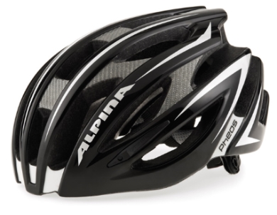 Cyklistická přilba Alpina PHEOS black-white