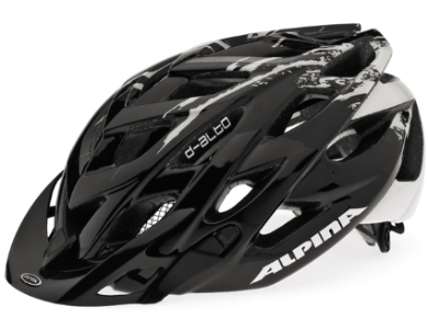 Cyklistická přilba Alpina D-ALTO black-white 13