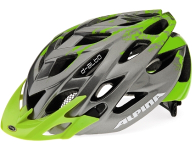 Cyklistická přilba Alpina D-ALTO dark-silver-lime