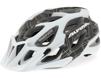 Cyklistická přilba Alpina Mythos LE white-anthracite matt
