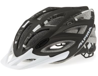 Cyklistická přilba Alpina SPICE L.E. anthracite-white cube matt