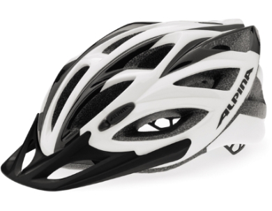 Cyklistická přilba Alpina Spice white-black 12