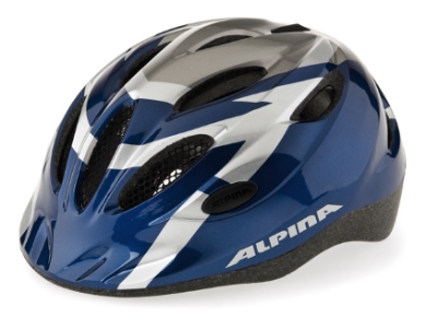 Cyklistická přilba Alpina Gamma blue-silver