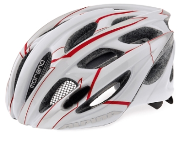 Cyklistická přilba Alpina MORANO white-red
