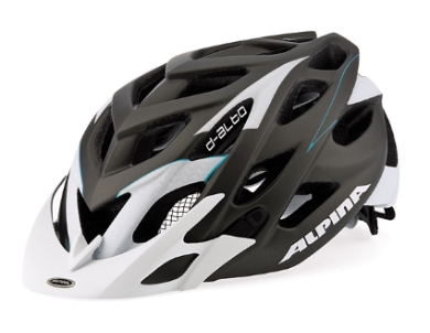 Cyklistická přilba Alpina D-ALTO L.E. anthracite-white matt