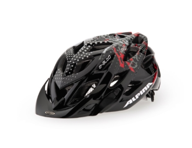 Cyklistická přilba Alpina D-ALTO black-print