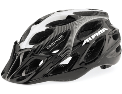 Cyklistická přilba Alpina MYTHOS black-white
