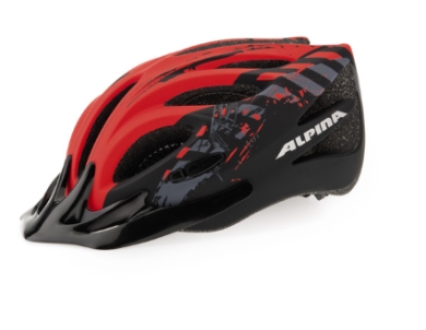 Cyklistická přilba Alpina FIREBIRD JUNIOR L.E. black-red matt 