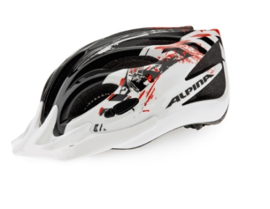 Cyklistická přilba Alpina FIREBIRD JUNIOR white-print
