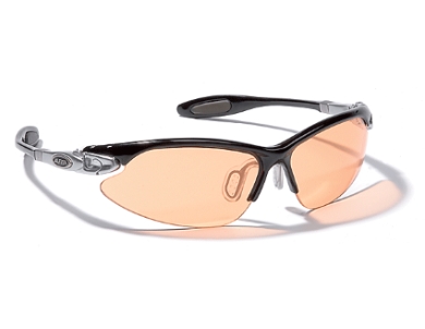 Sportovní brýle Alpina TWIST TWO barva rámečku: black, barva zorníků: VARIOFLEX orange