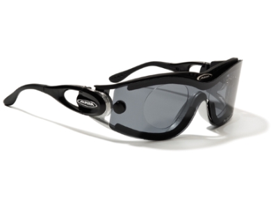 Alpina PSO S60 barva rámečku: black-silver, barva zorníků: black S3, clear S0